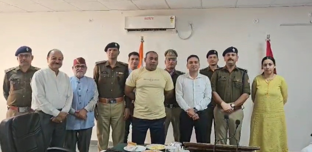 उत्तराखंड पुलिस के उपनिरीक्षक मुकेश पाल को लैटिन अमेरिकन वर्ल्ड पुलिस गेम्स 2024 के लिए किया रवाना